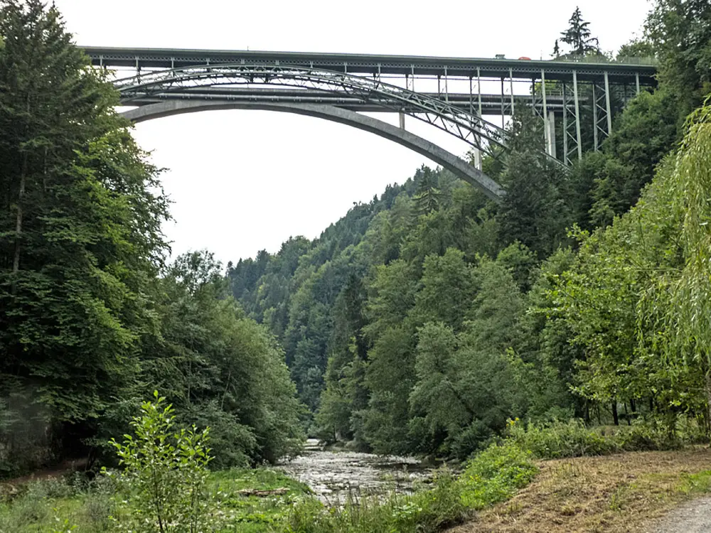 Sense-Schwarzwasserbrücke /