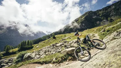 Biker im Lötschental