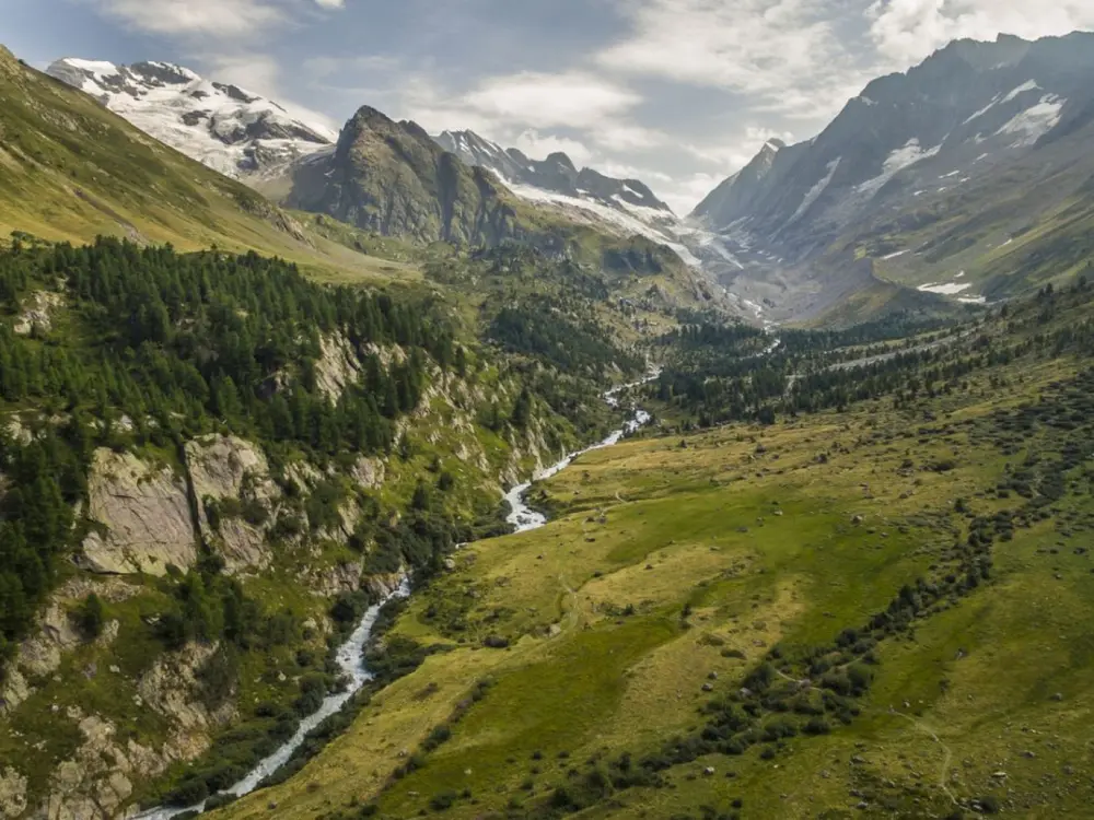 Blick ins Lötschental