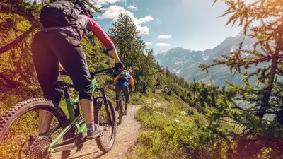 Mountainbiken im Lötschental