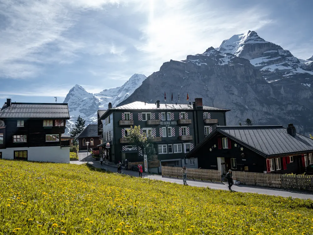 Dorf Mürren