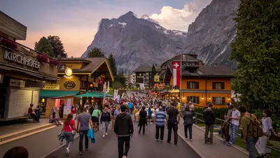 Straßenfest Grindewald