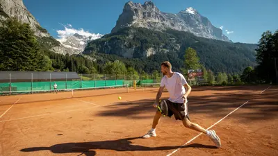 Tennis in Grindelwald