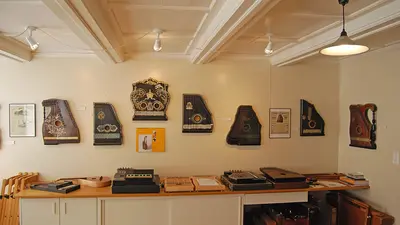 Blick in die Ausstellung des Zithermuseums in Trachselwald