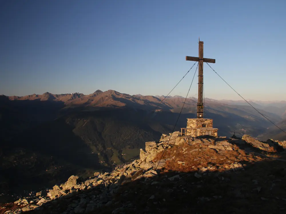 Gipfelkreuz im Hochpustertal