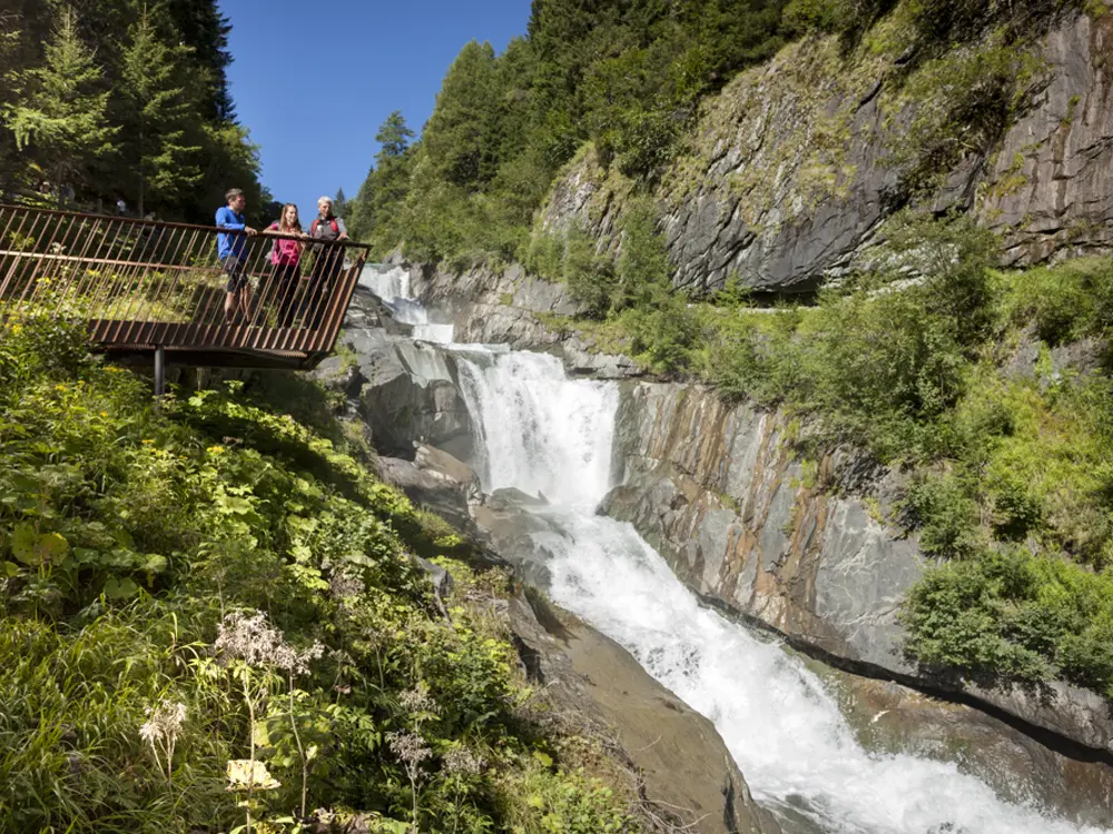 Wasserfall im Nationalpark Hohe Tauern