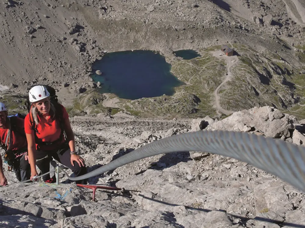 Klettersteig in den Lienzer Dolomiten