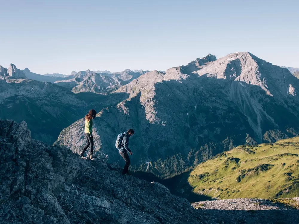 Alpines Wandern in der Arlberg-Region