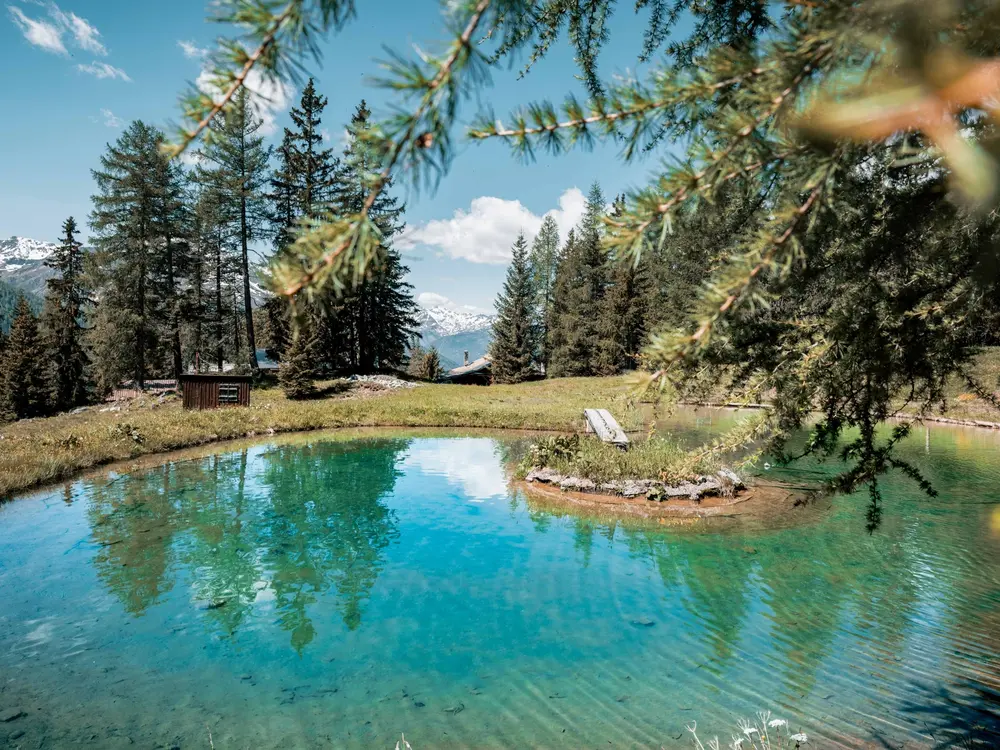 Die Fritzhütte liegt auf 1.736 Metern Höhe in Flirsch