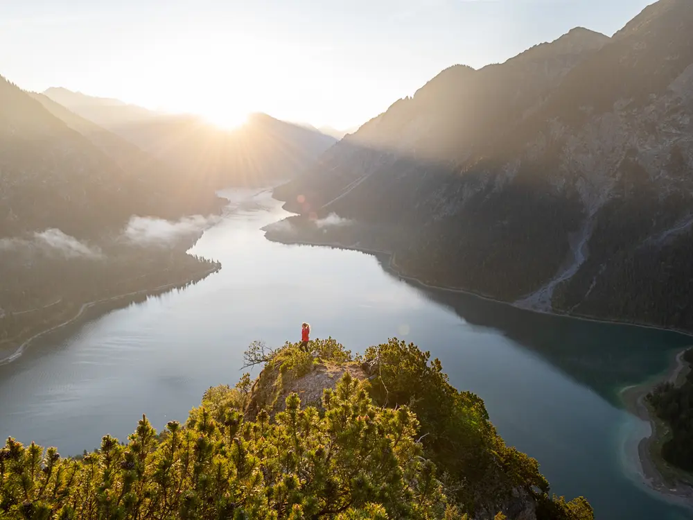 Blick auf den Plansee