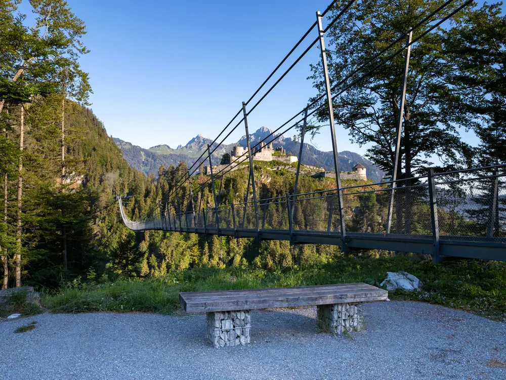 Hängebrücke highline179