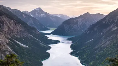 Abendstimmung am Plansee