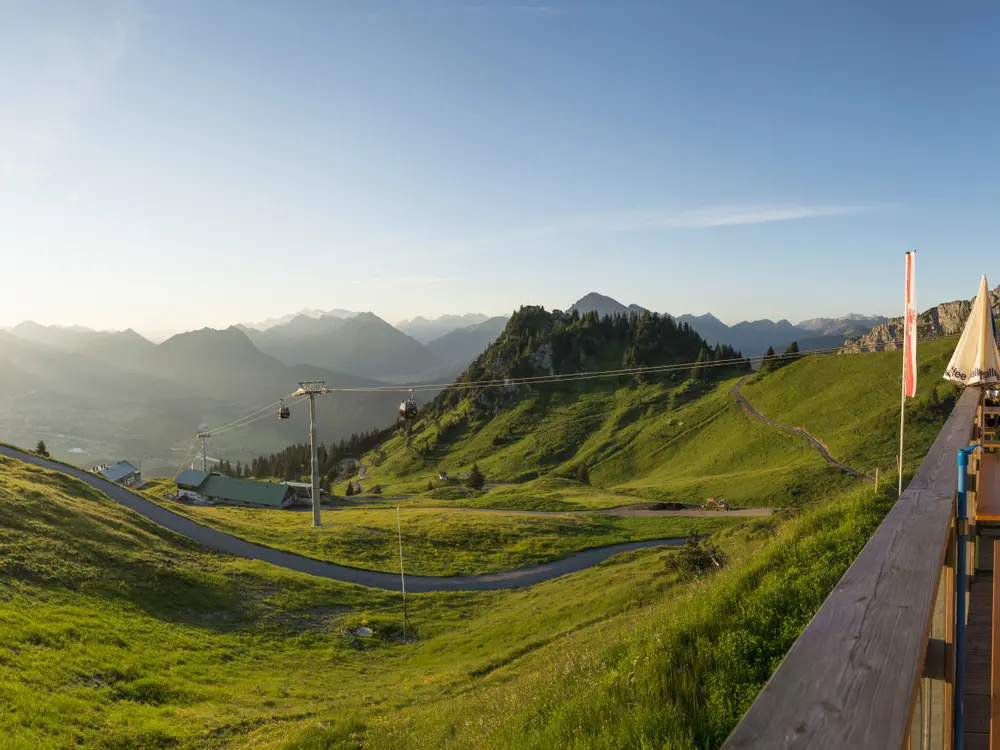 Sonnenaufgang am Hahnenkamm