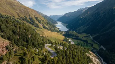 Gletscherstraße Kaunertal im Sommer