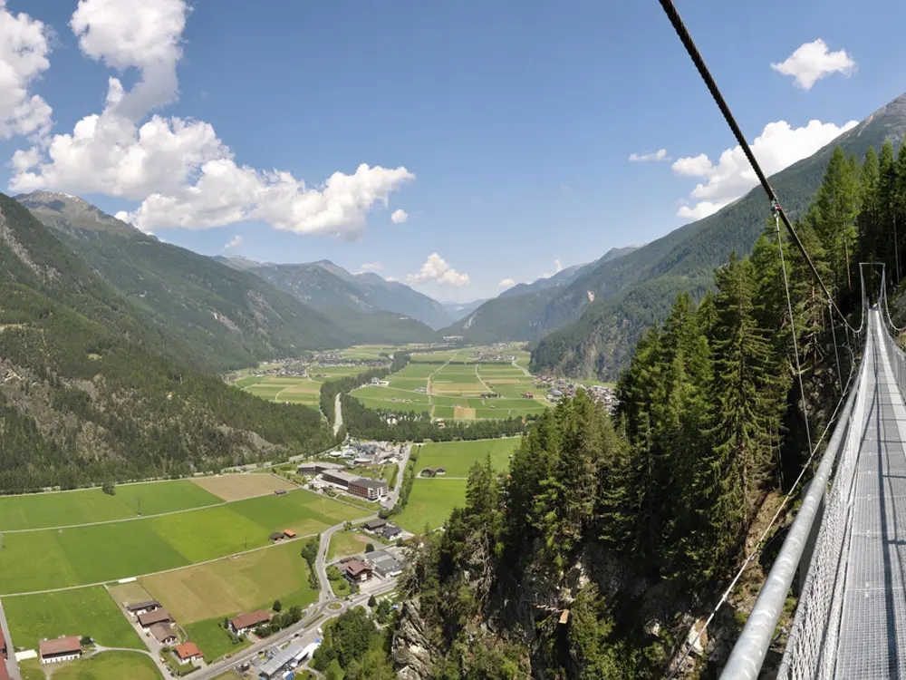 Hängebrücke Längenfeld im Ötztal
