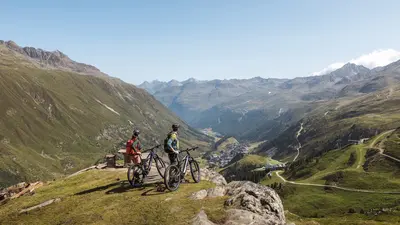 Biker in Gurgl
