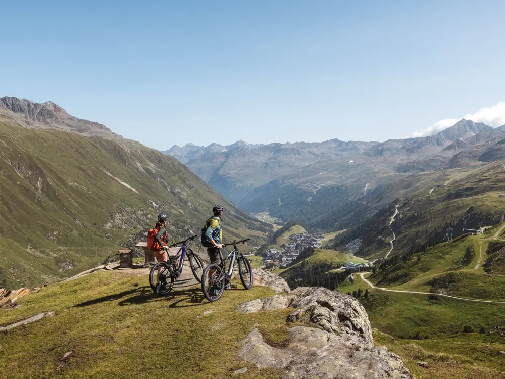 Biker in Gurgl