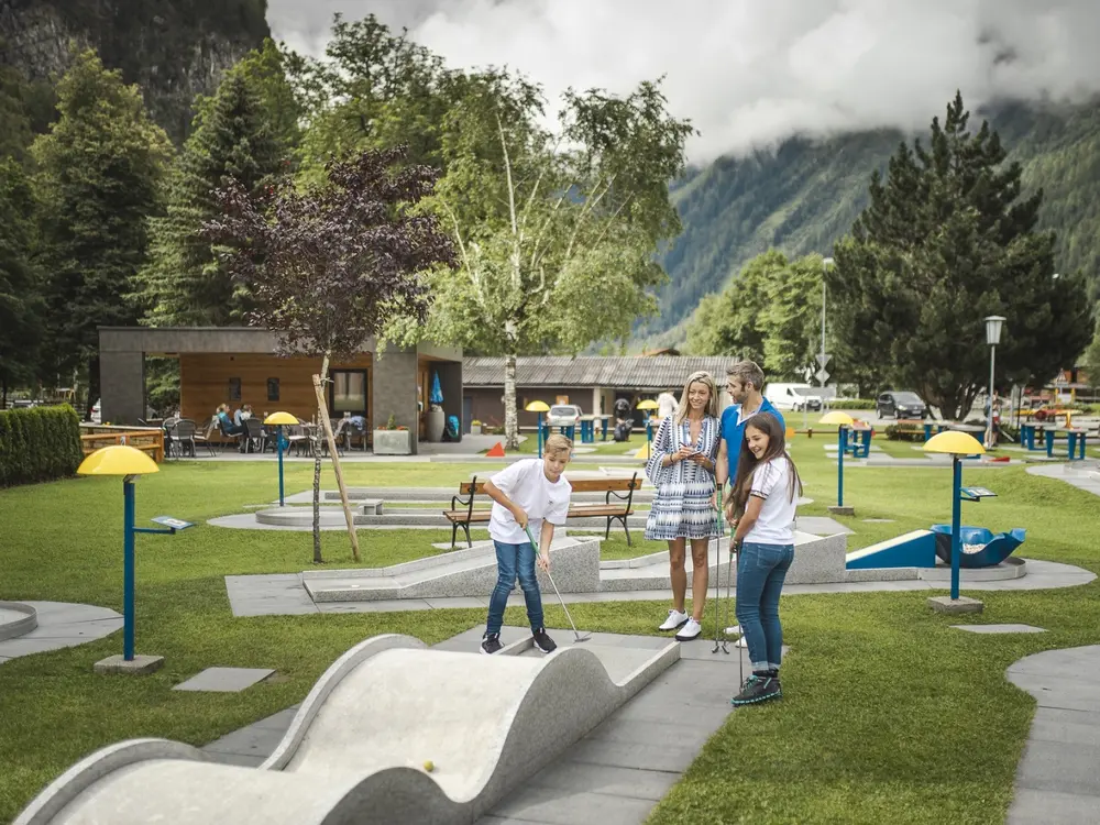 Minigolf-Anlage in Längenfeld