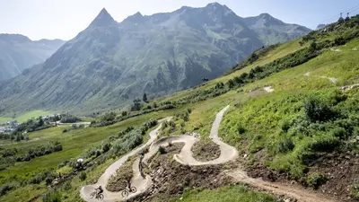 Biken in Galtür