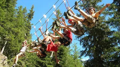 Familienkletterpark im Pitztal