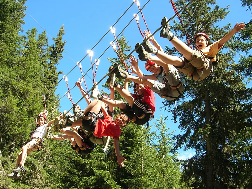 Familienkletterpark im Pitztal