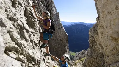 Klettern im Tannheimer Tal