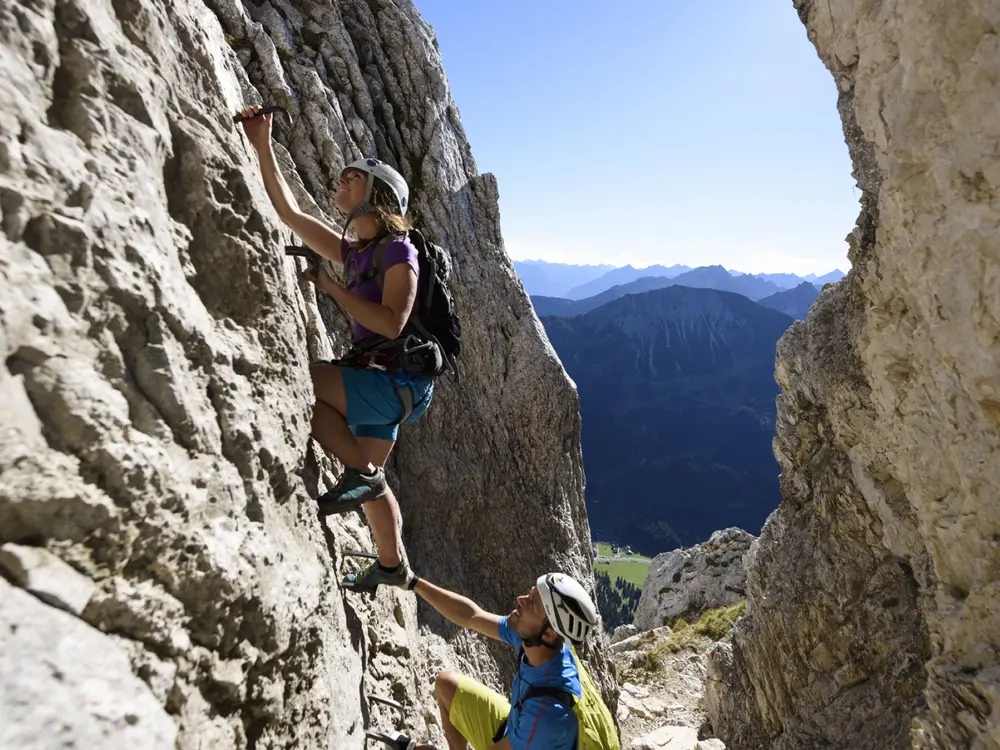 Klettern im Tannheimer Tal
