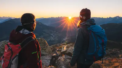 Sonnenaufgang am Thial