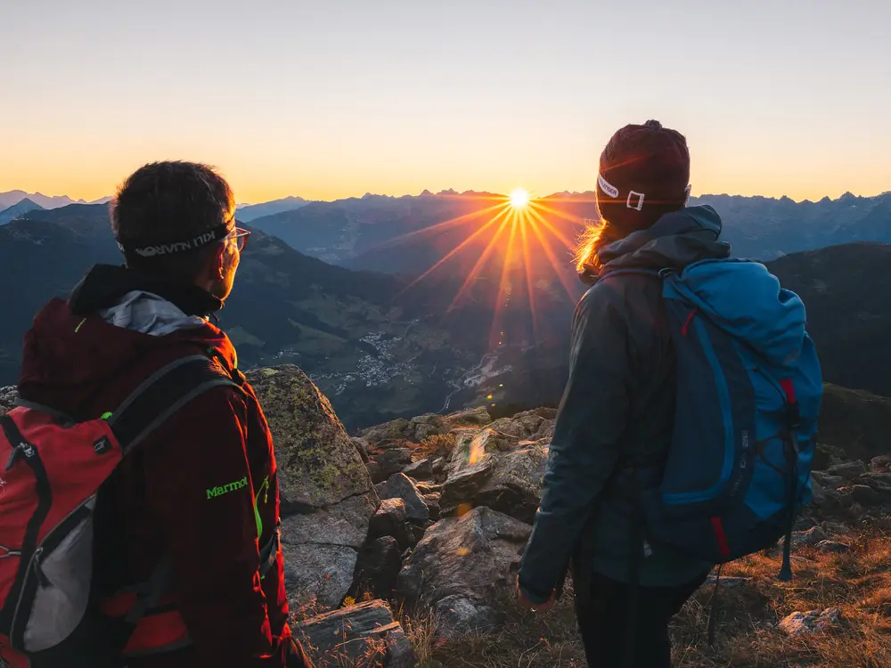 Sonnenaufgang am Thial