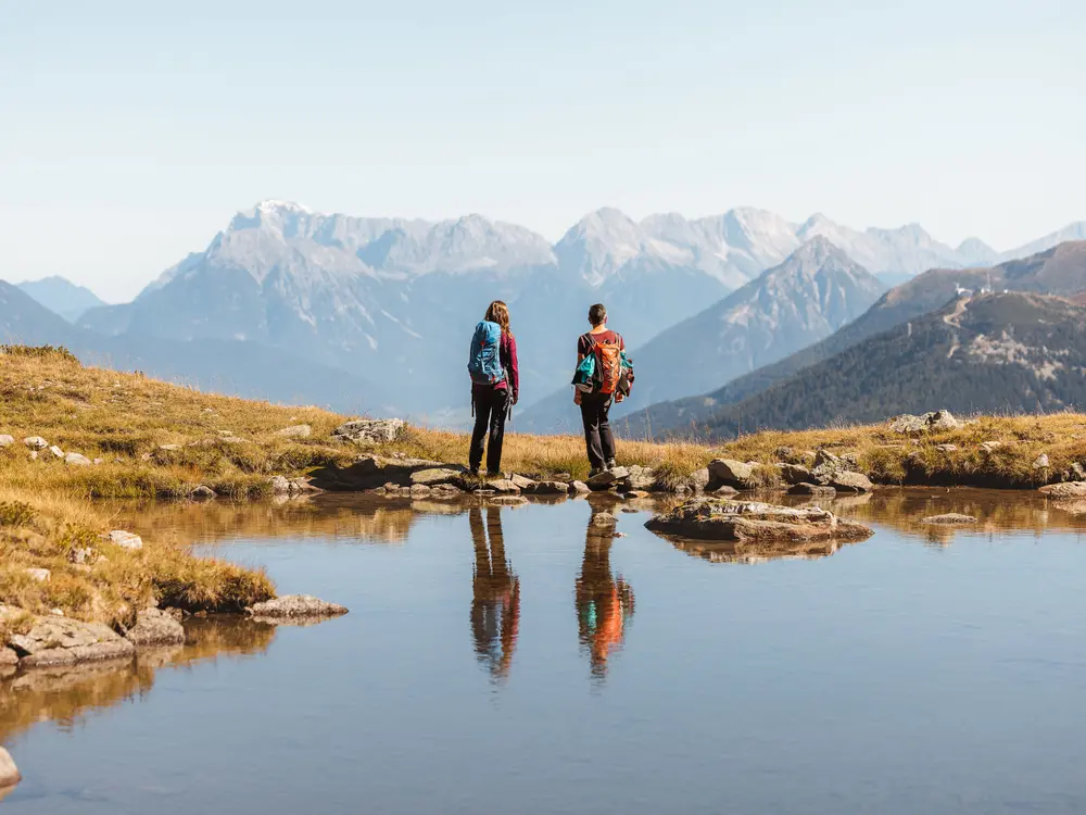 Spektakuläre Aussicht am Thial