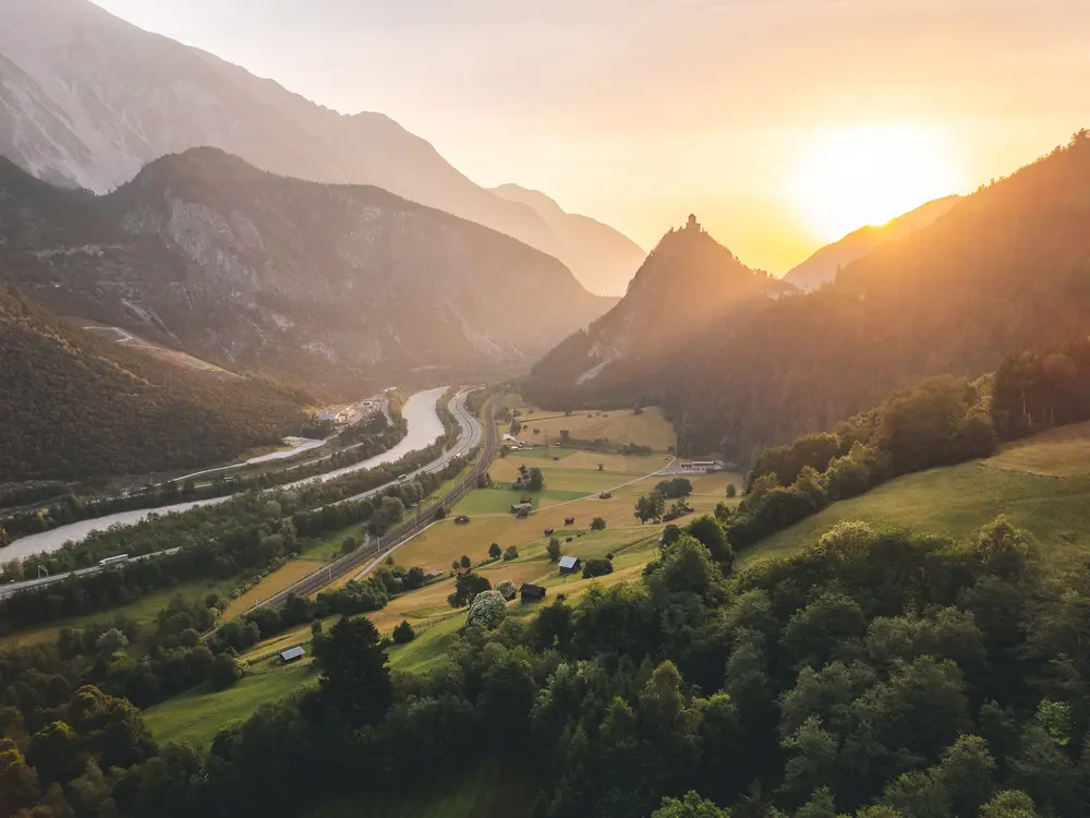 Unterwegs auf dem Burgenweg