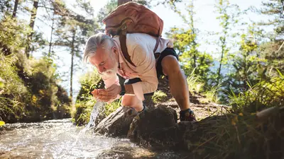 Erfrischung am Wegesrand