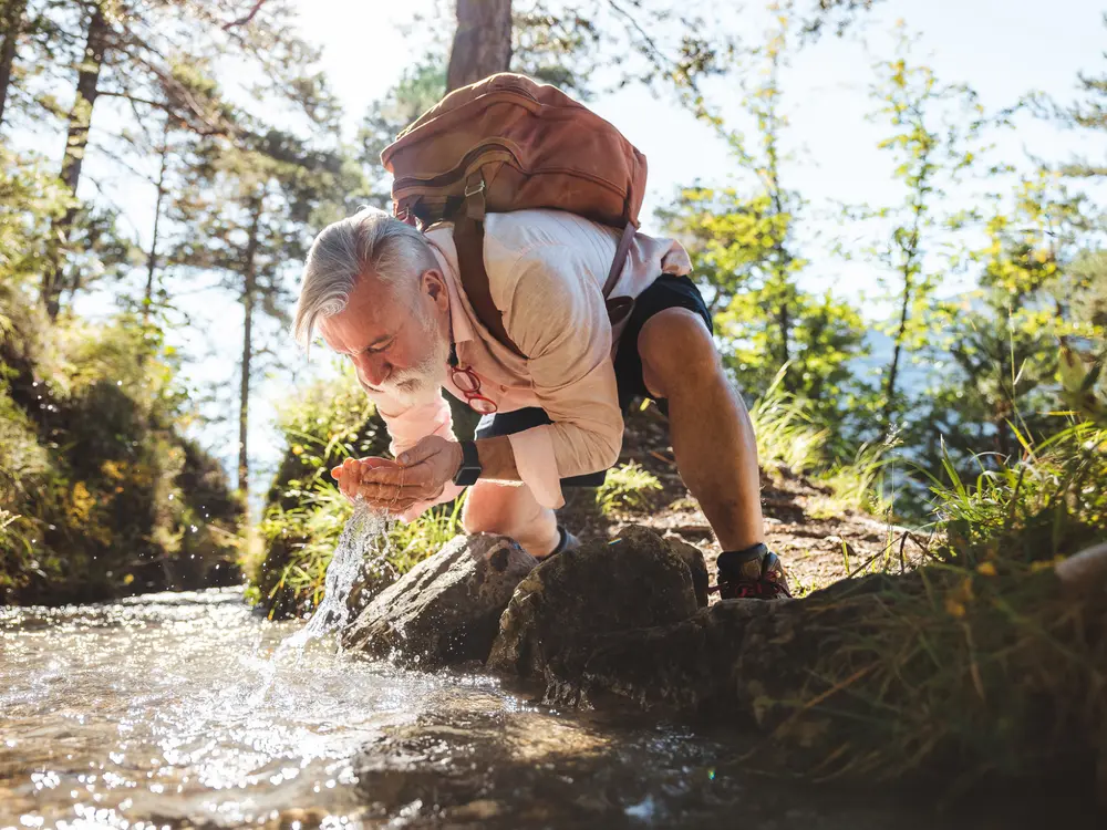 Erfrischung am Wegesrand