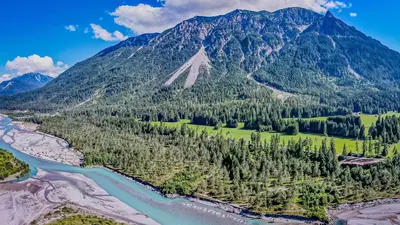 Wildfluss im Lechtal