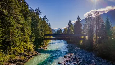 Lech im Lechtal bei Bach