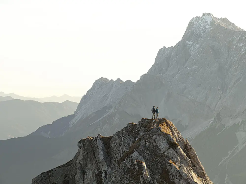 Auf dem Gipfel des Grubigstein