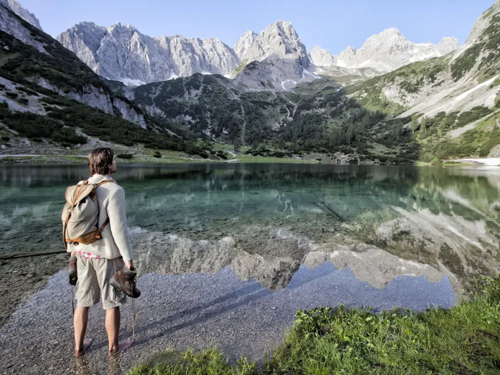Bergpanorama am Seebensee