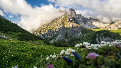 Blick auf die Kalkkögel