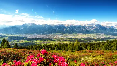 Patscherkofel mit Blick auf Innsbruck