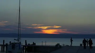  Abendstimmung in Podersdorf