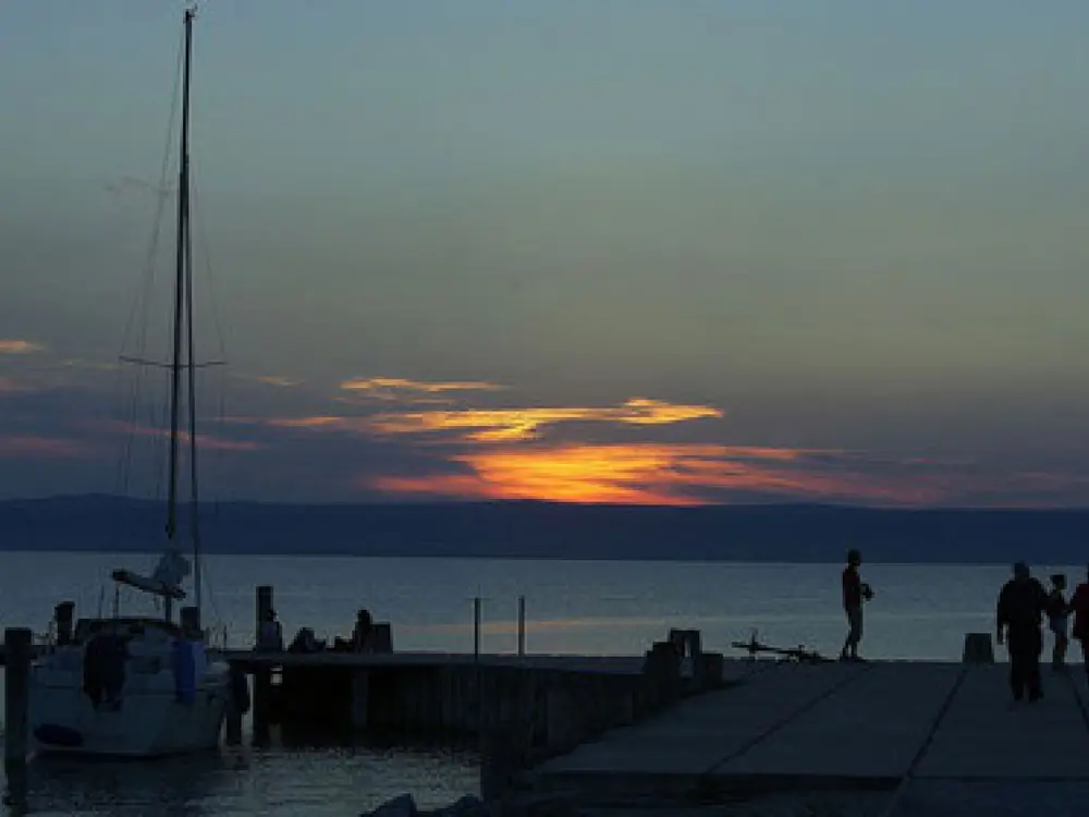  Abendstimmung in Podersdorf