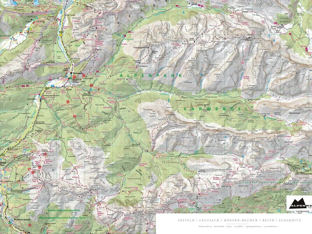 WanderpanoramaRegion Seefeld - Tirols Hochplateau - Teil 2