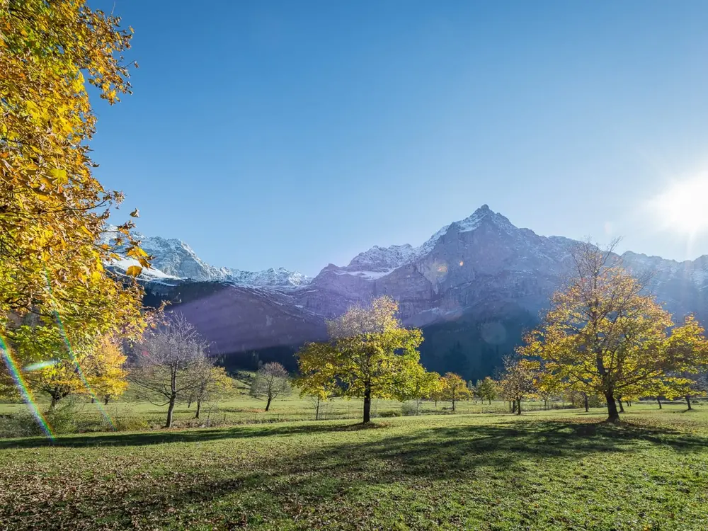Ahornboden in der Silberregion Karwendel