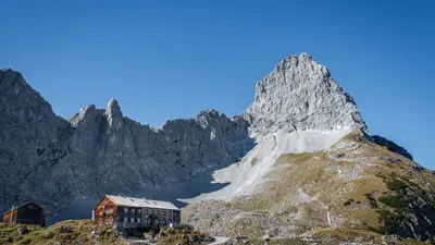 Lamsenjochhütte in der Silberregion Karwendel