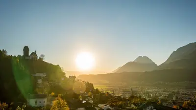 Schwaz im Herbst in der Silberregion Karwendel