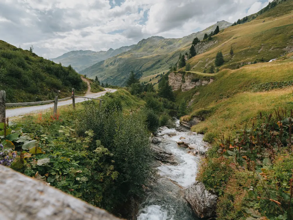 Die Naviser Almenrunde im Wipptal ist zu Fuß oder mit dem Bike für Ausflüge geeeignet.