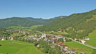 Luftaufnahme von Achenkirch am Achensee