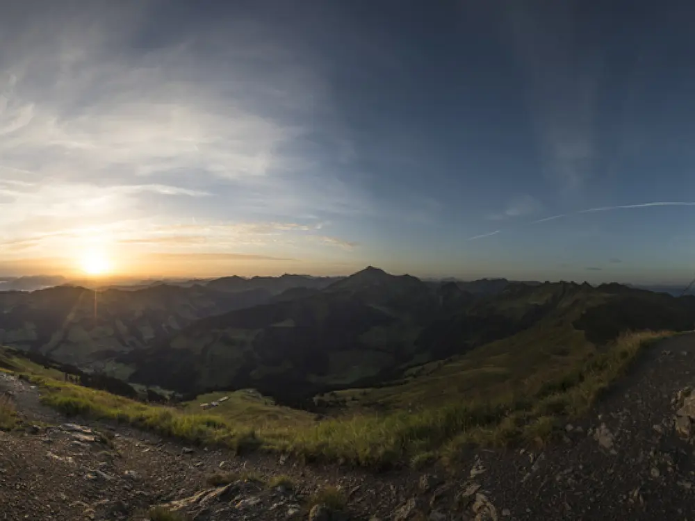 Sonnenaufgang am Wiedersbergerhorn