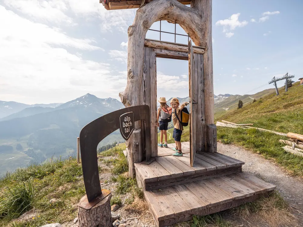 Am Top of Alpbachtal am Wiedersberger Horn