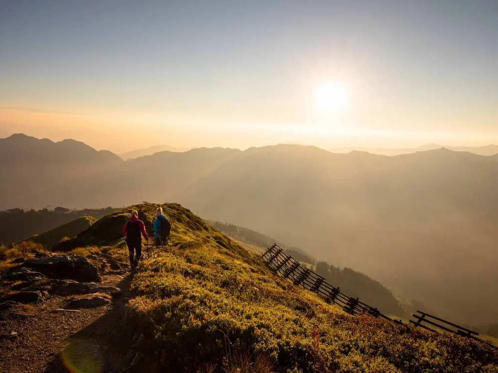 Sonnenaufgang am Wiedersbergerhorn